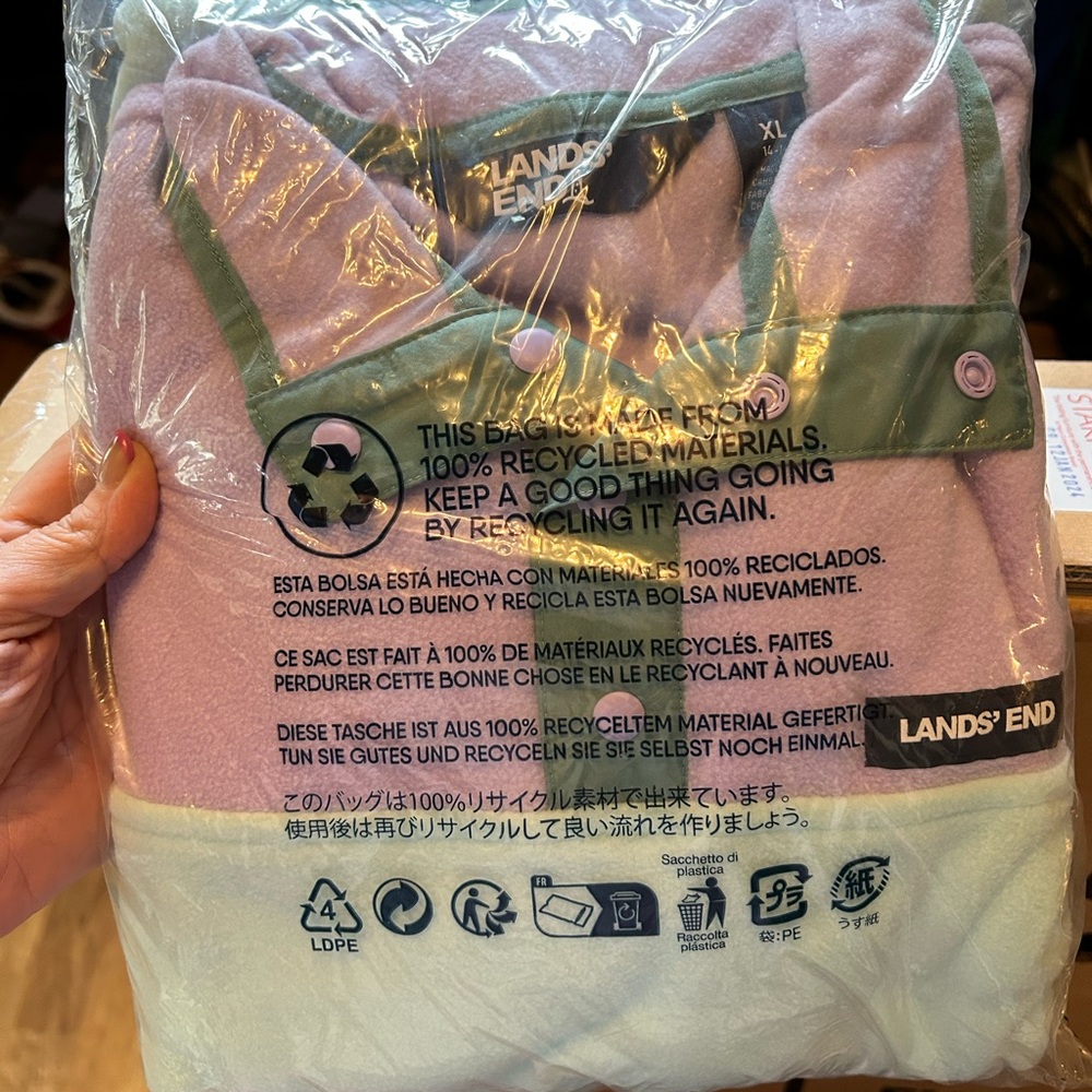 NWT fleece pullover